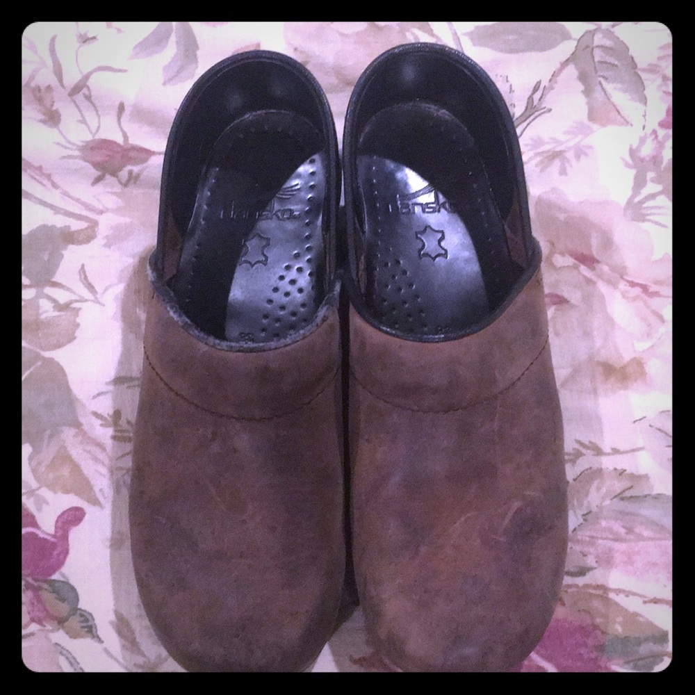 Brown Dansko Clogs